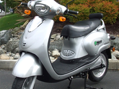 e-moto 2000 Watt Classic Electric Moped Scooter